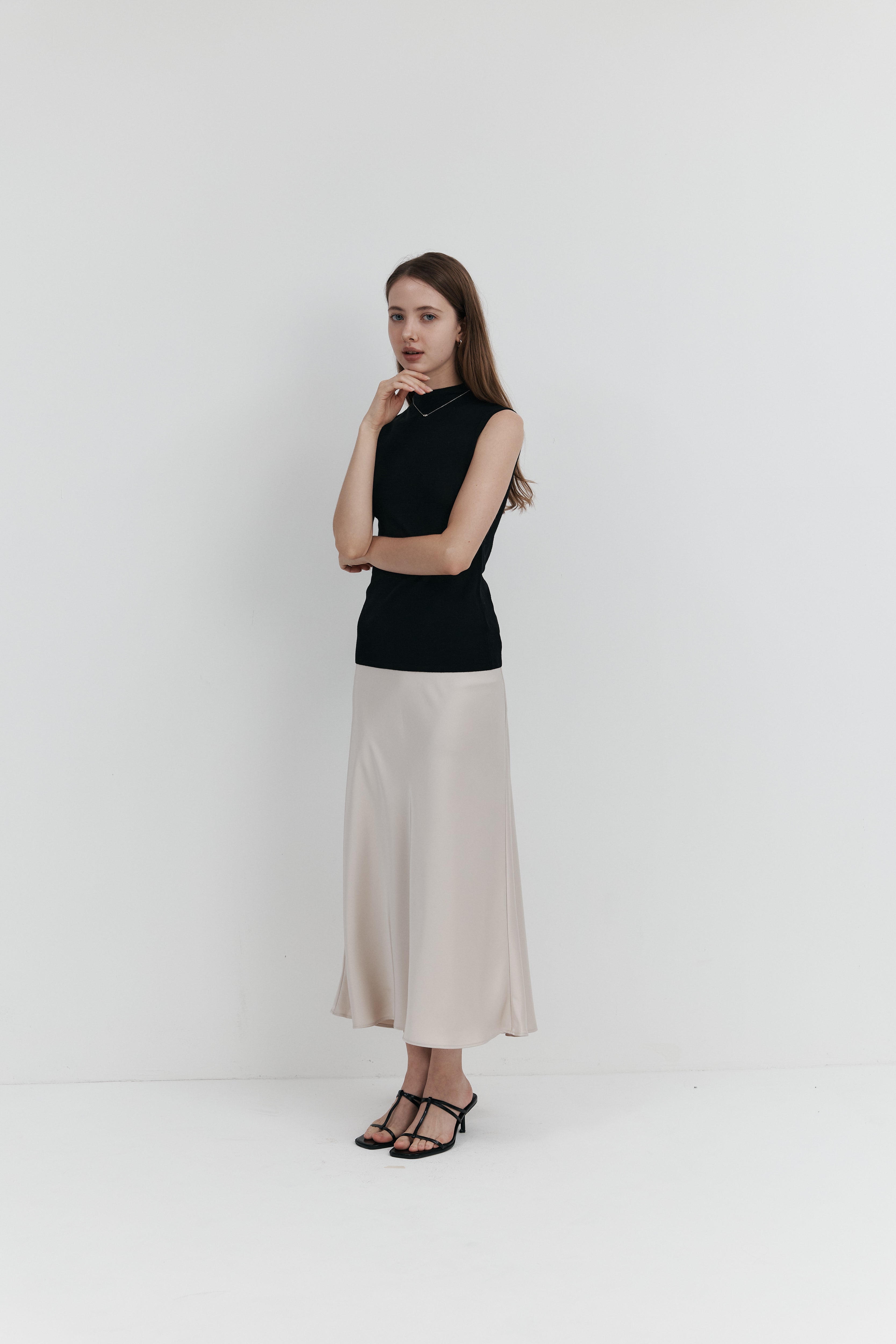 Biella Yarn 울 반목나시