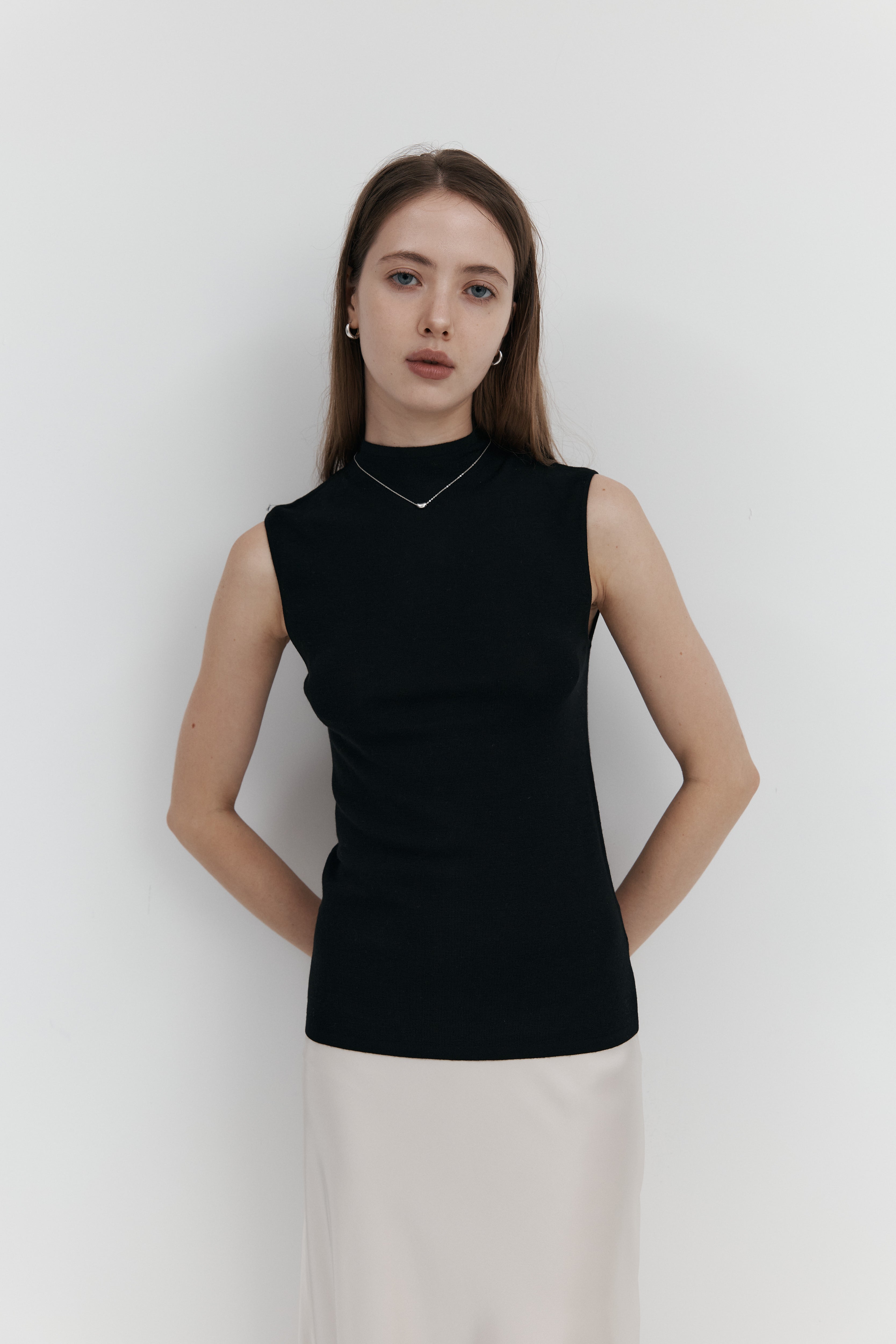 Biella Yarn 울 반목나시