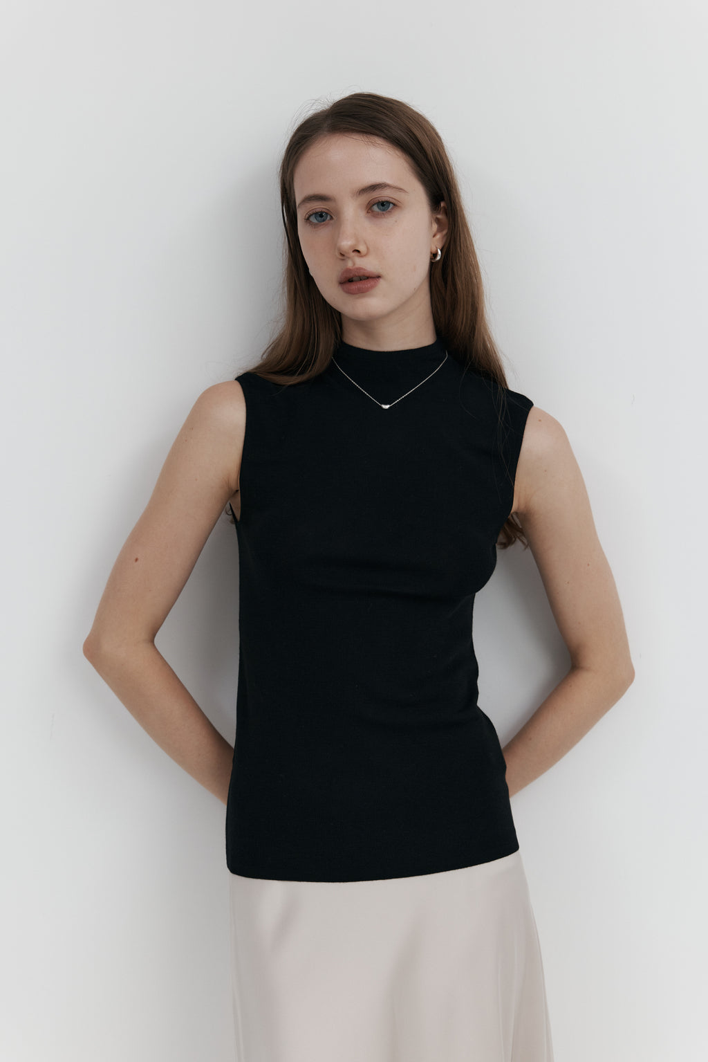 Biella Yarn 울 반목나시